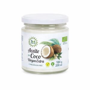 Aceite de Coco Virgen Extra BIO 200 ml SolNatural